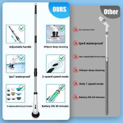 9-in-1 Electric Cleaning Brush