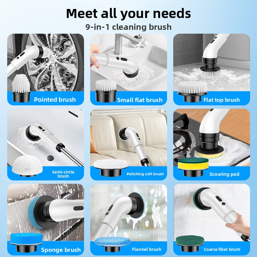 9-in-1 Electric Cleaning Brush